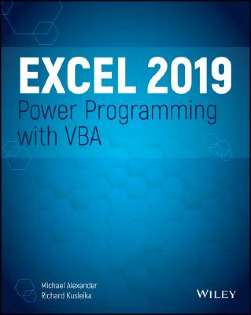 Excel 2019 Power Programming with VBA