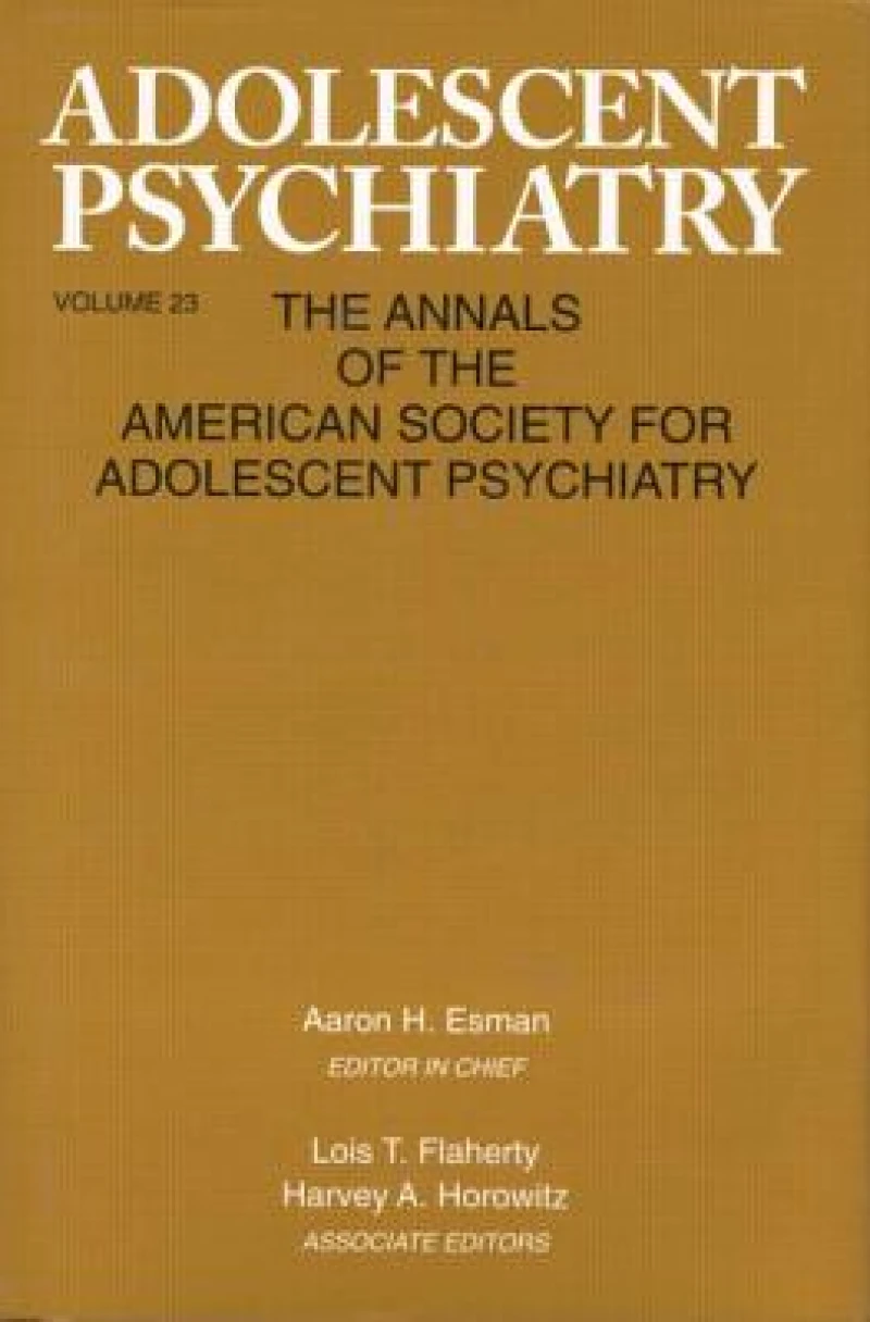 Adolescent Psychiatry, V. 23