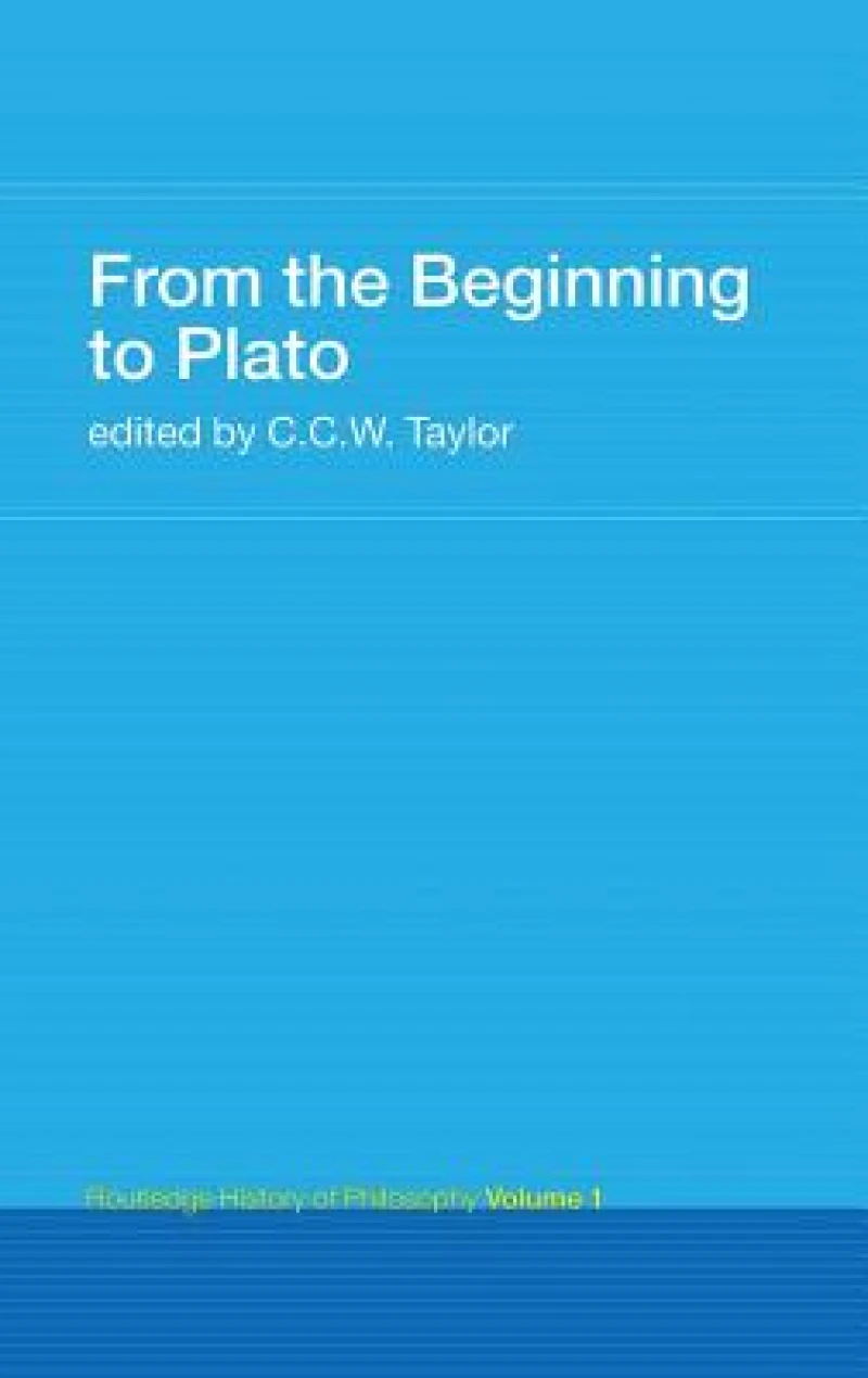 From the Beginning to Plato