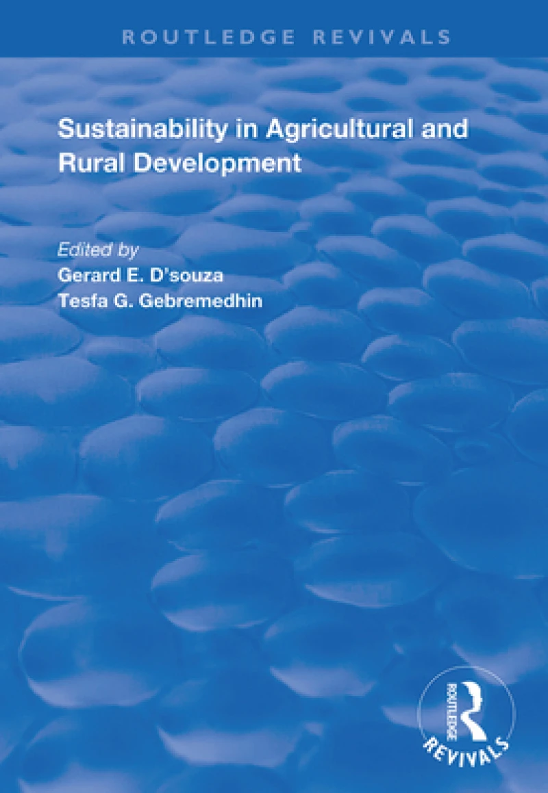 Sustainability in Agricultural and Rural Development