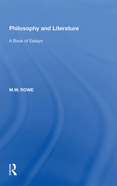 Philosophy and Literature