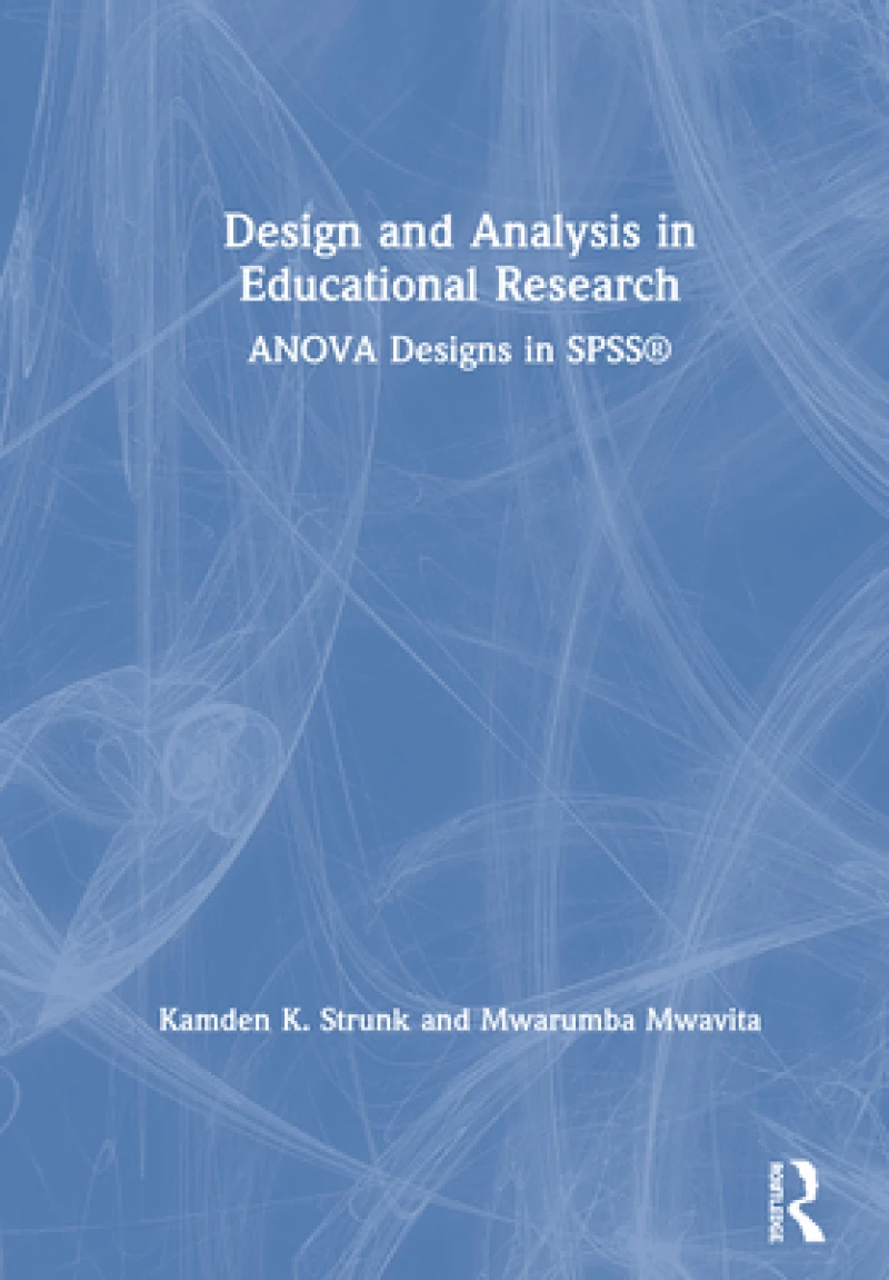 Design and Analysis in Educational Research