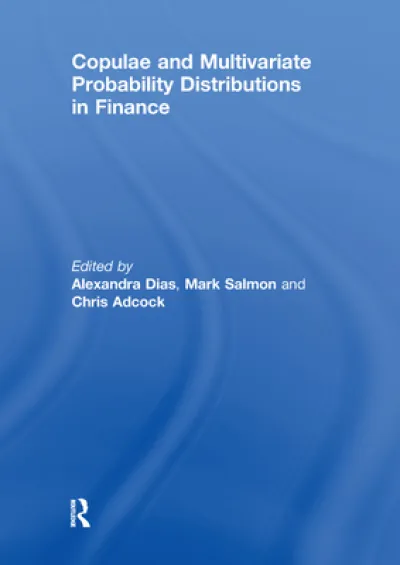 Copulae and Multivariate Probability Distributions in Finance