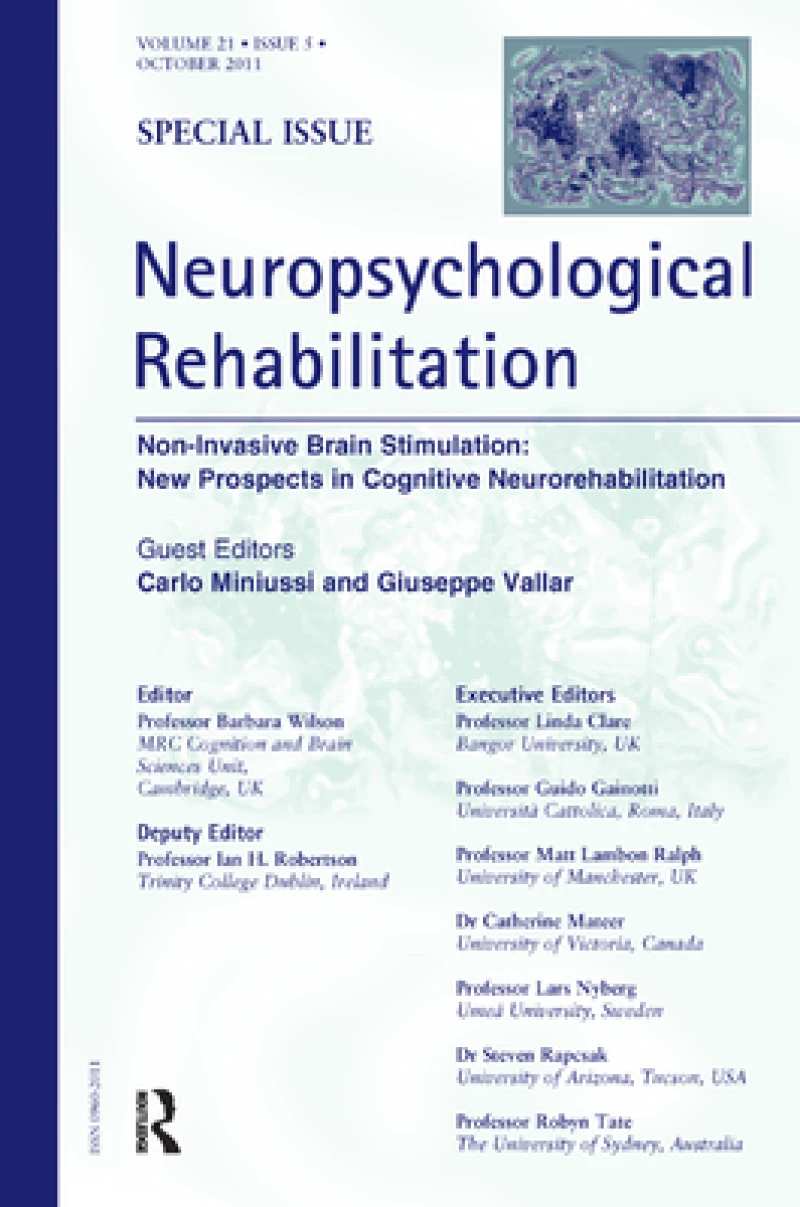 Non-Invasive Brain Stimulation: New Prospects in Cognitive Neurorehabilitation