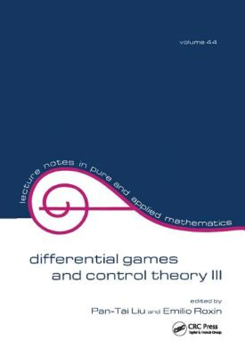 Differential Games and Control Theory Iii