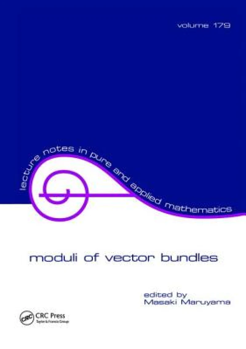Moduli of Vector Bundles