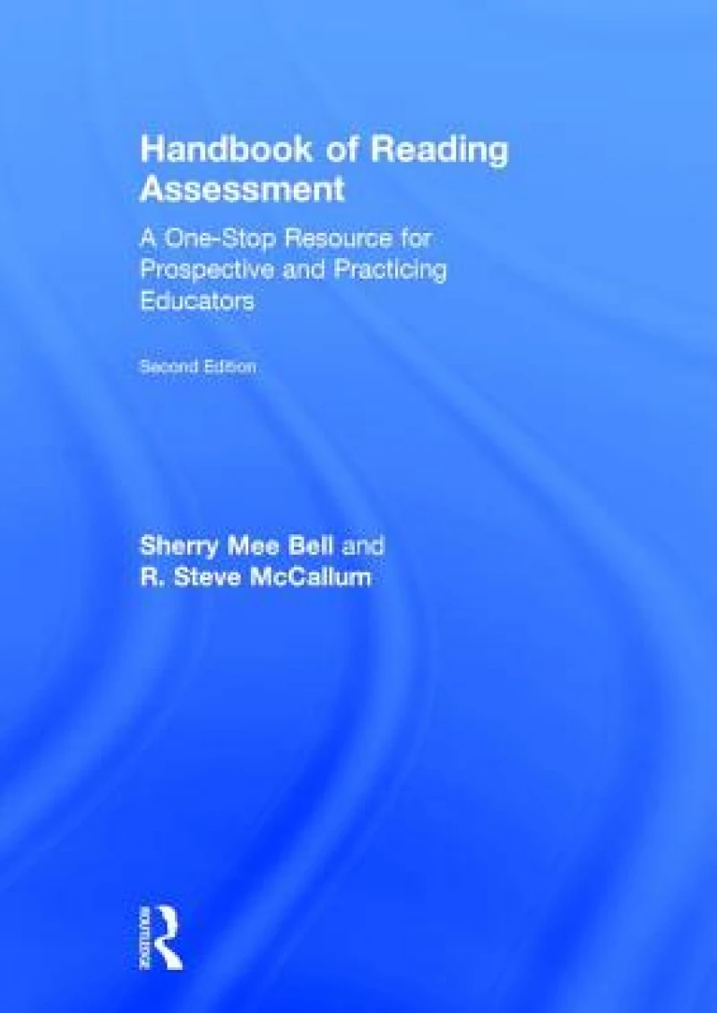 Handbook of Reading Assessment