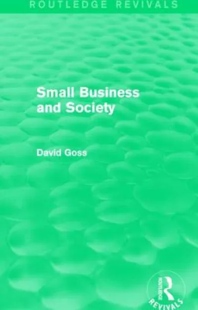Small Business and Society (Routledge Revivals)