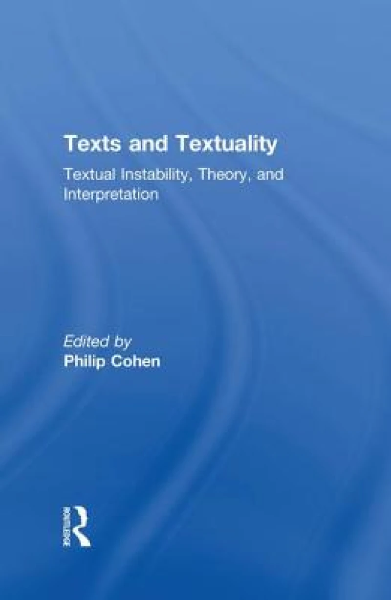 Texts and Textuality
