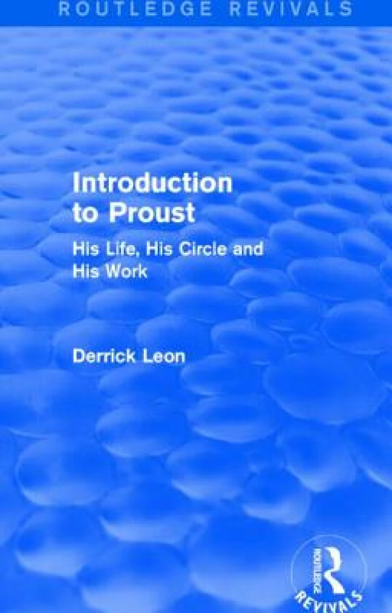 Introduction to Proust (Routledge Revivals)