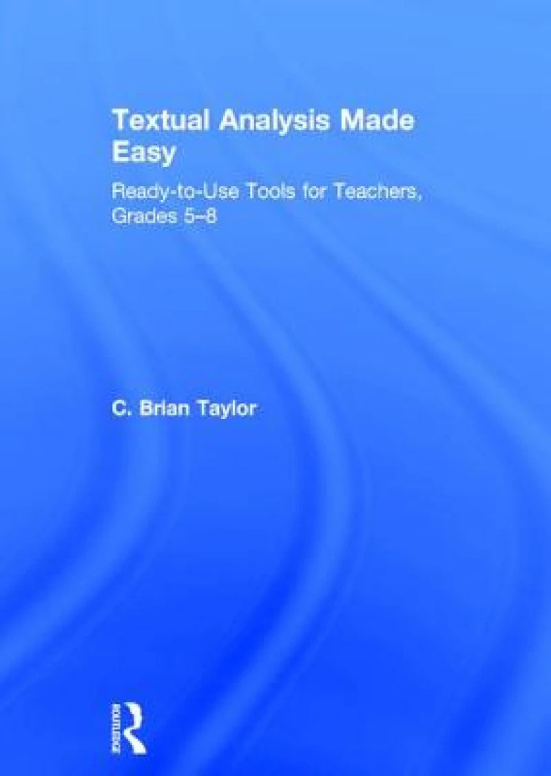 Textual Analysis Made Easy