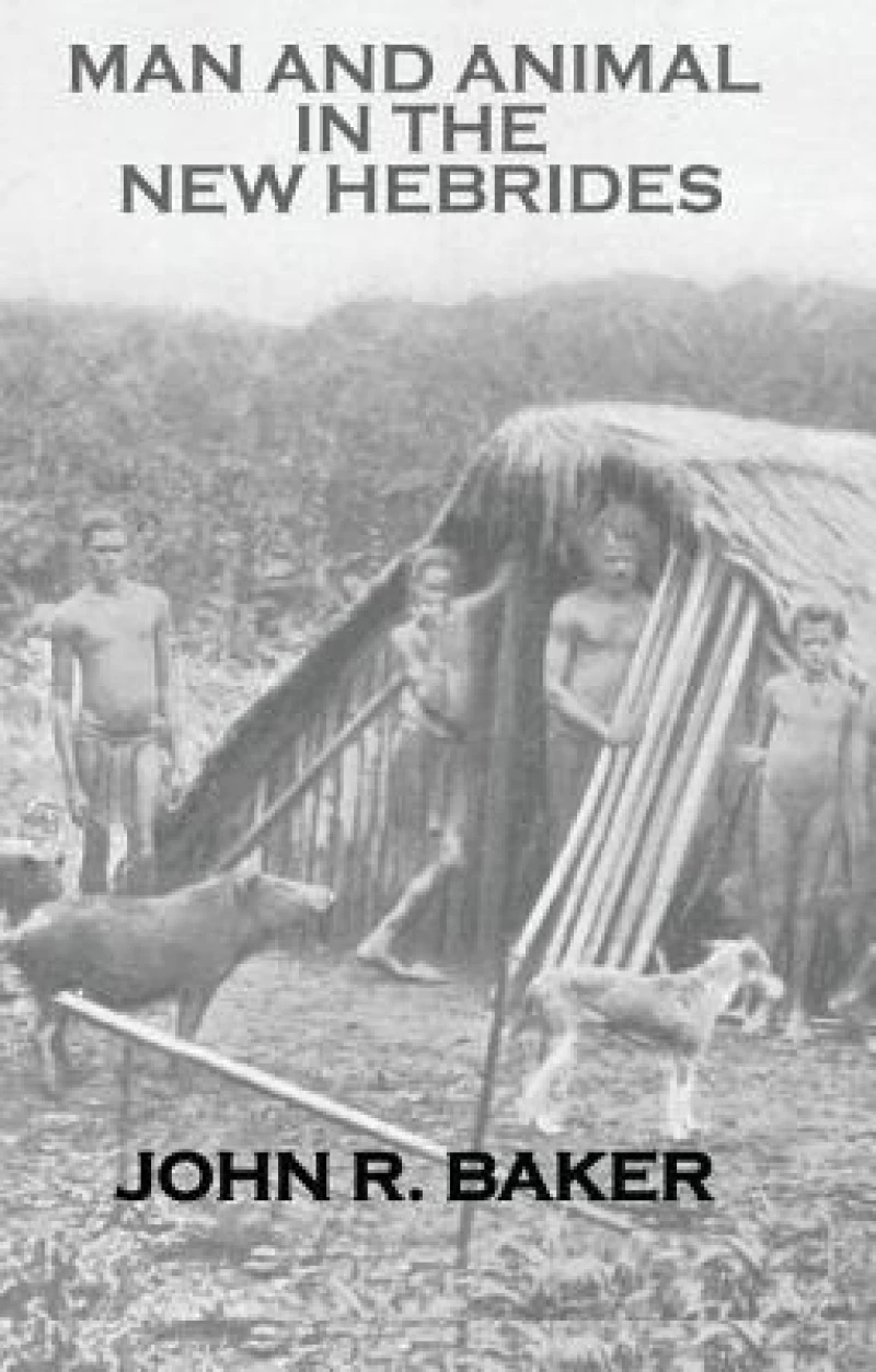 Man & Animals In New Hebrides