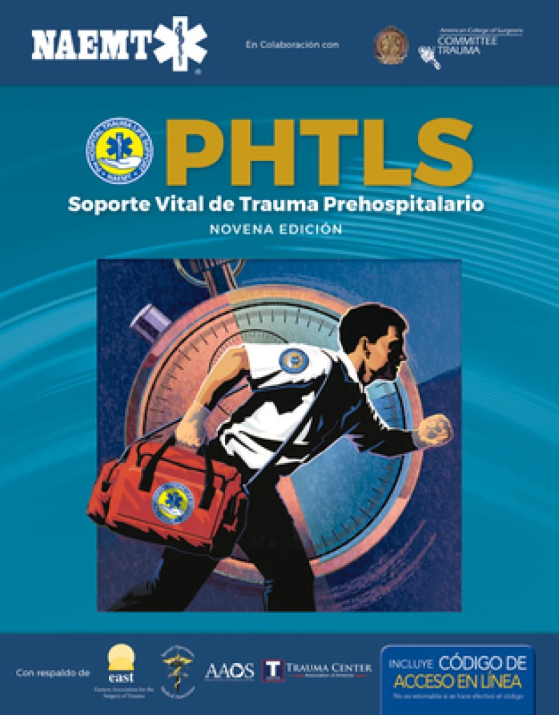PHTLS 9e Spanish: Soporte Vital De Trauma Prehospitalario, Novena Edicion