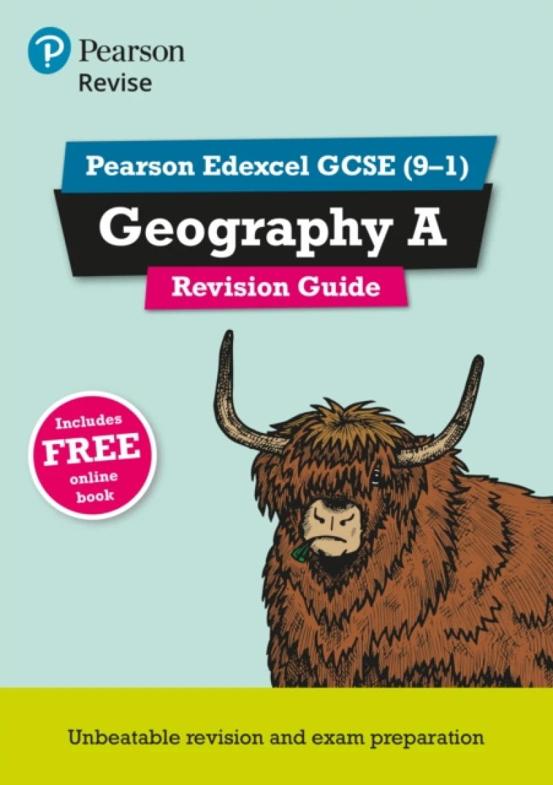 Pearson REVISE Edexcel GCSE Geography A Revision Guide incl. online revision - for 2026, 2027 exams