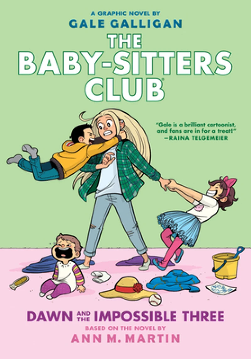 Dawn and the Impossible Three: A Graphic Novel (The Baby-Sitters Club #5)