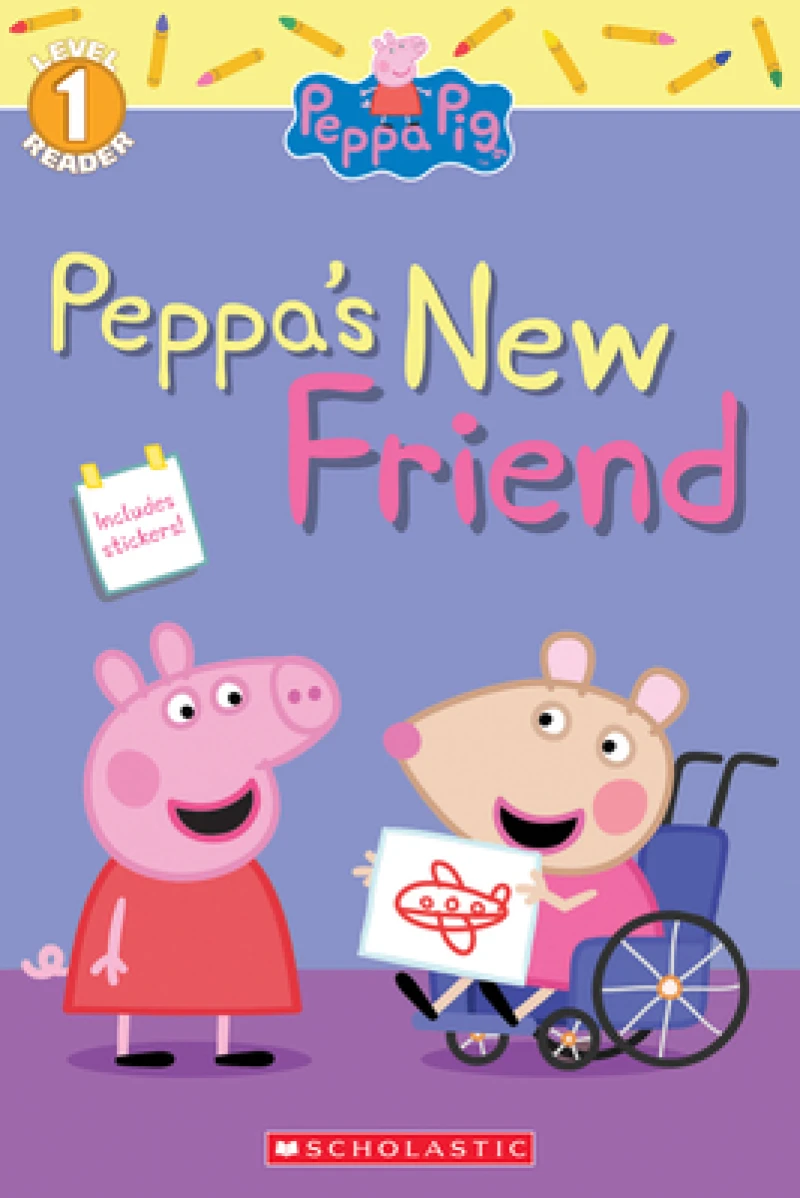 Peppa''s New Friend (Peppa Pig Level 1 Reader with Stickers)