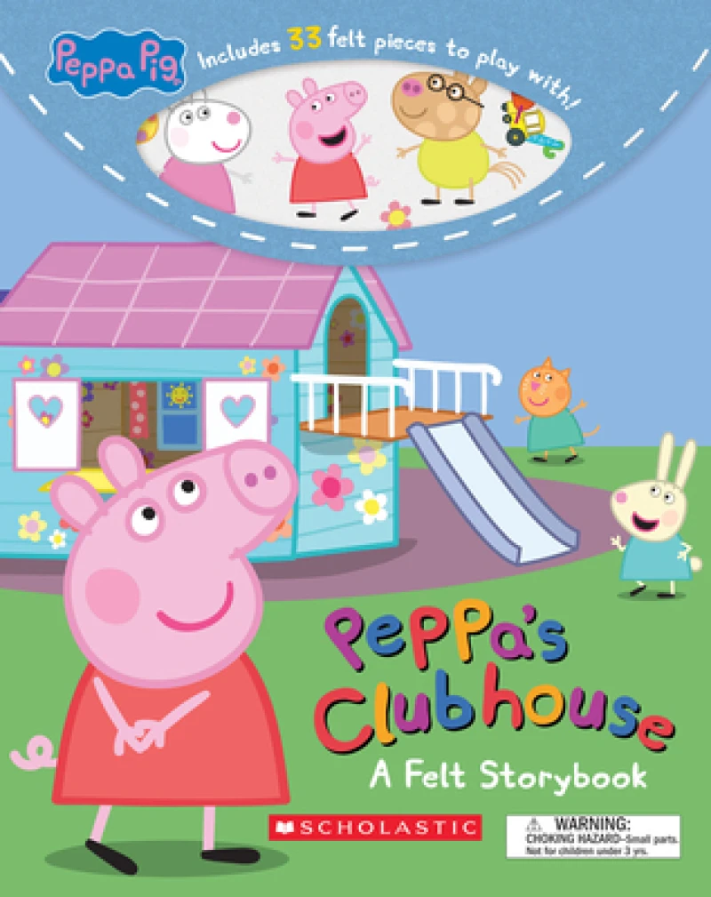 Peppa''s Clubhouse: A Felt Storybook (Peppa Pig)