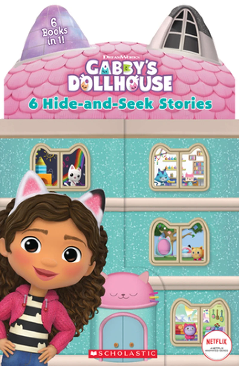 6 Hide-and-Seek Stories (Gabby''s Dollhouse Novelty Book)