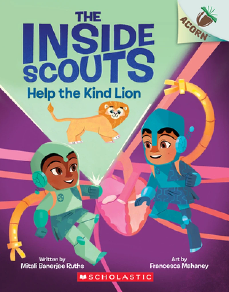 Help the Kind Lion: An Acorn Book (The Inside Scouts #1)