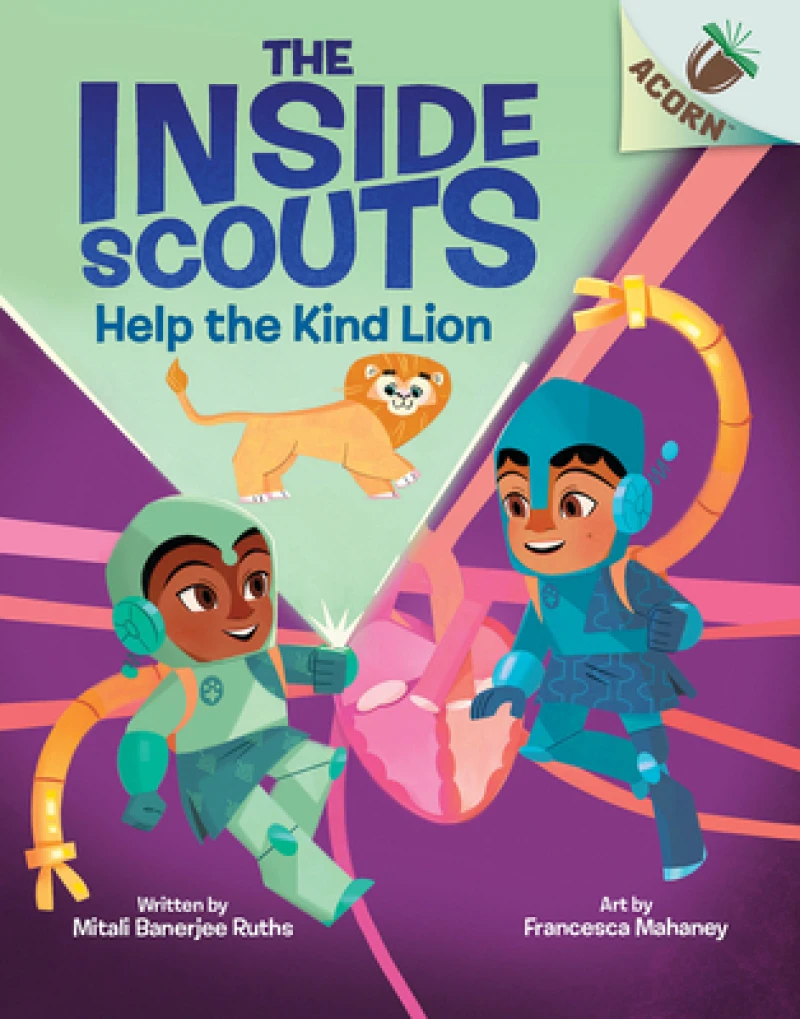 Help the Kind Lion: An Acorn Book (The Inside Scouts #1)