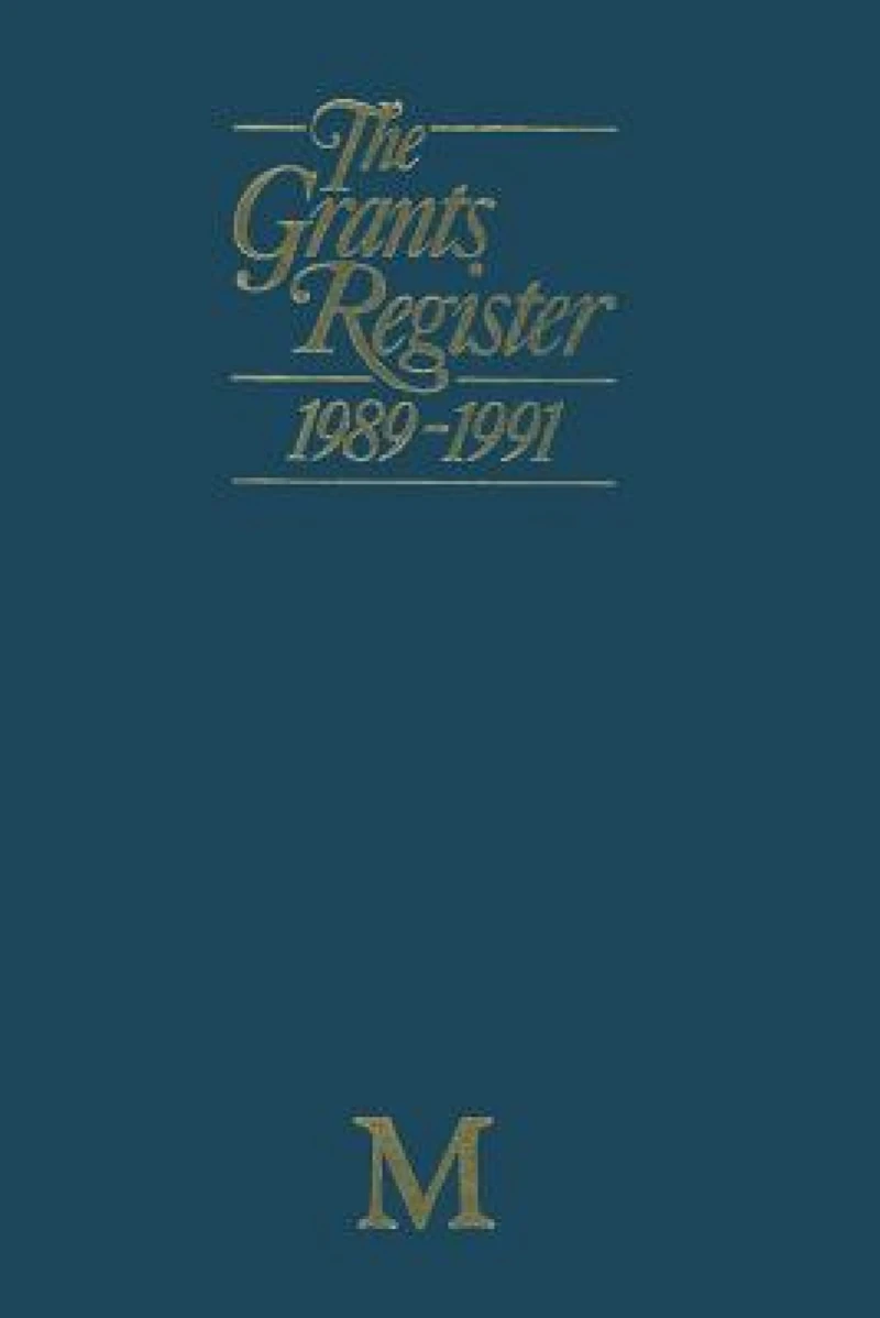 The Grants Register 1989–1991