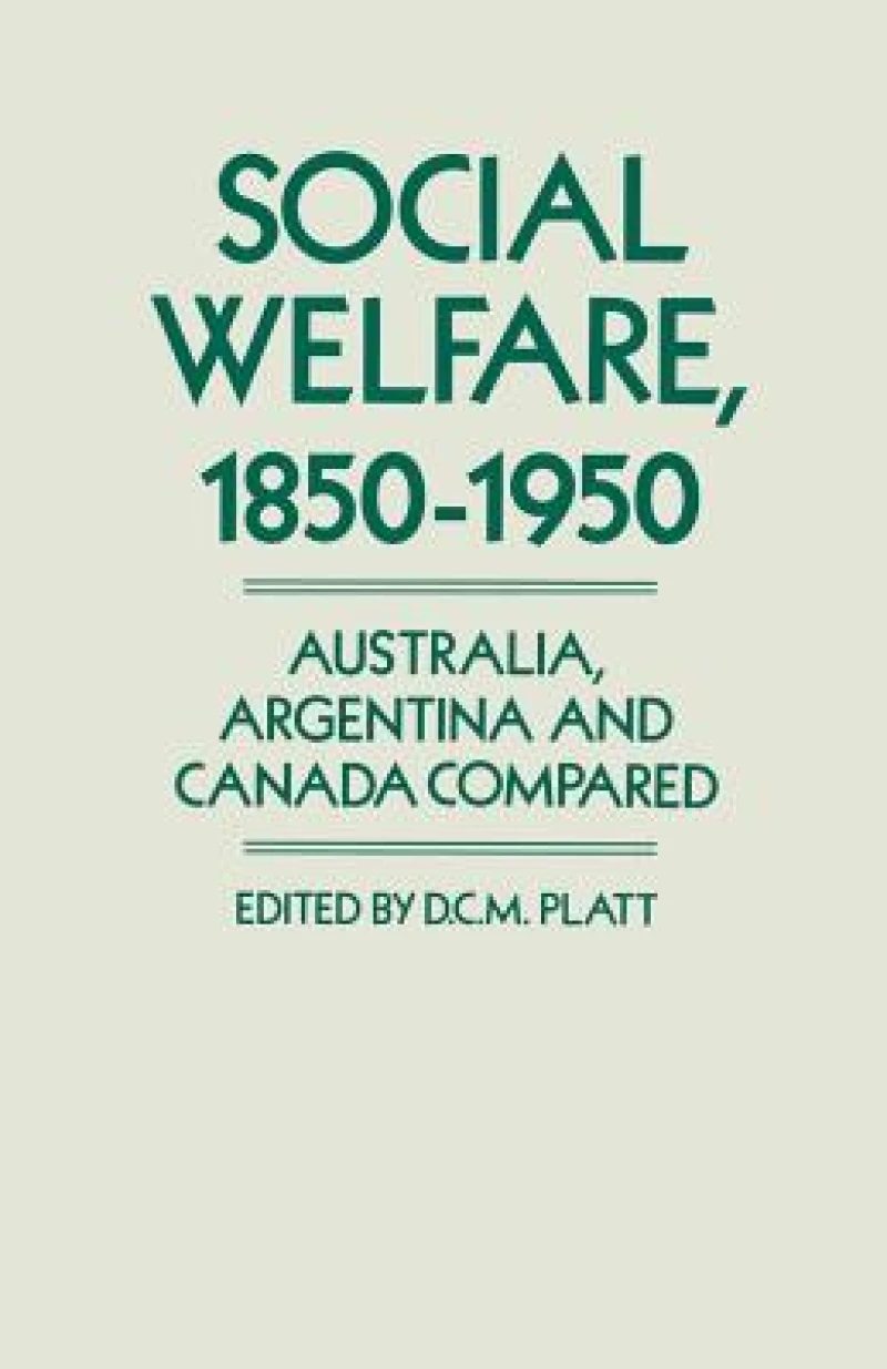 Social Welfare, 1850–1950