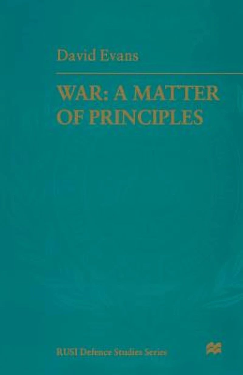 War: A Matter of Principles