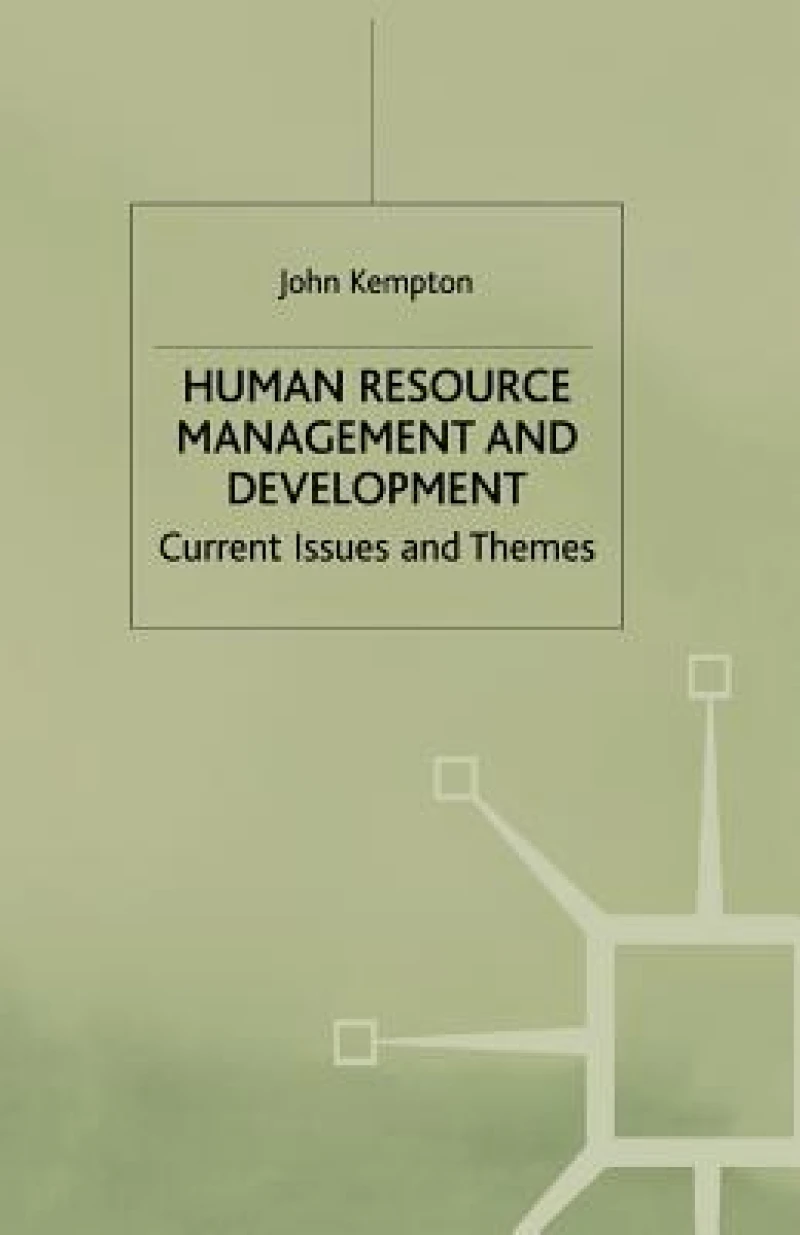 Human Resource Management and Development
