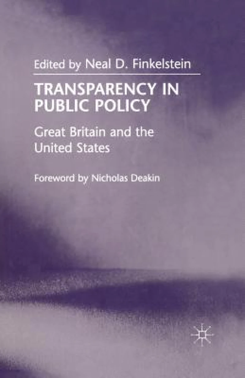 Transparency in Public Policy