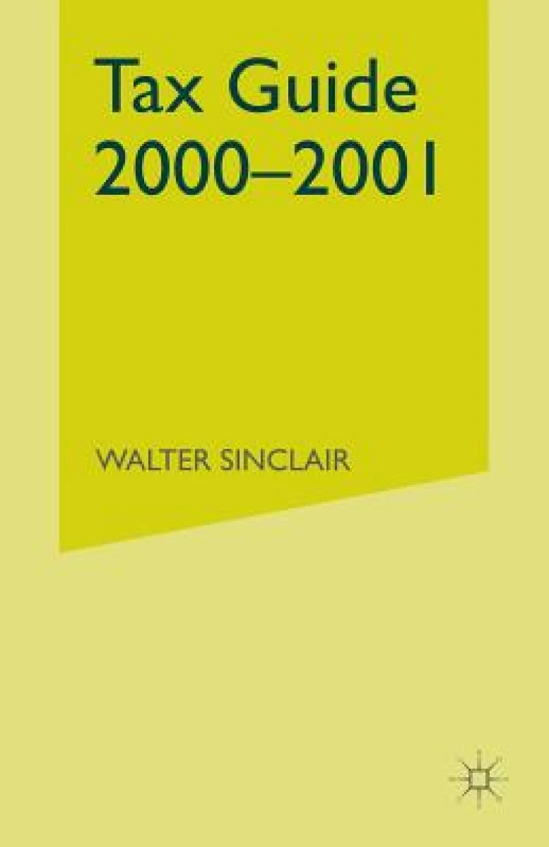 Tax Guide 2000–2001