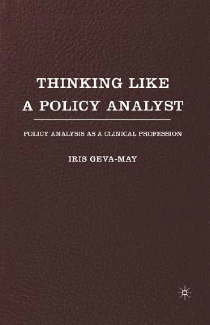 Thinking Like a Policy Analyst