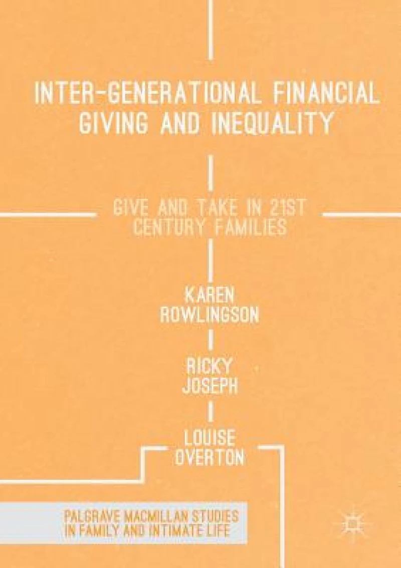 Inter-generational Financial Giving and Inequality