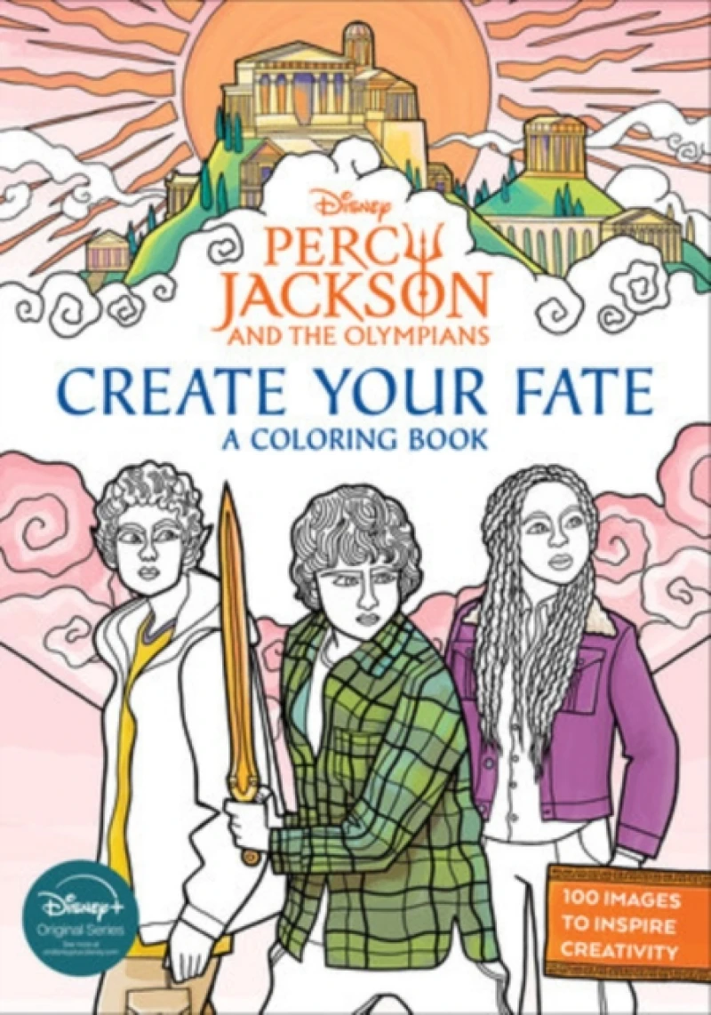 Percy Jackson and the Olympians: Create Your Fate: A Coloring Book