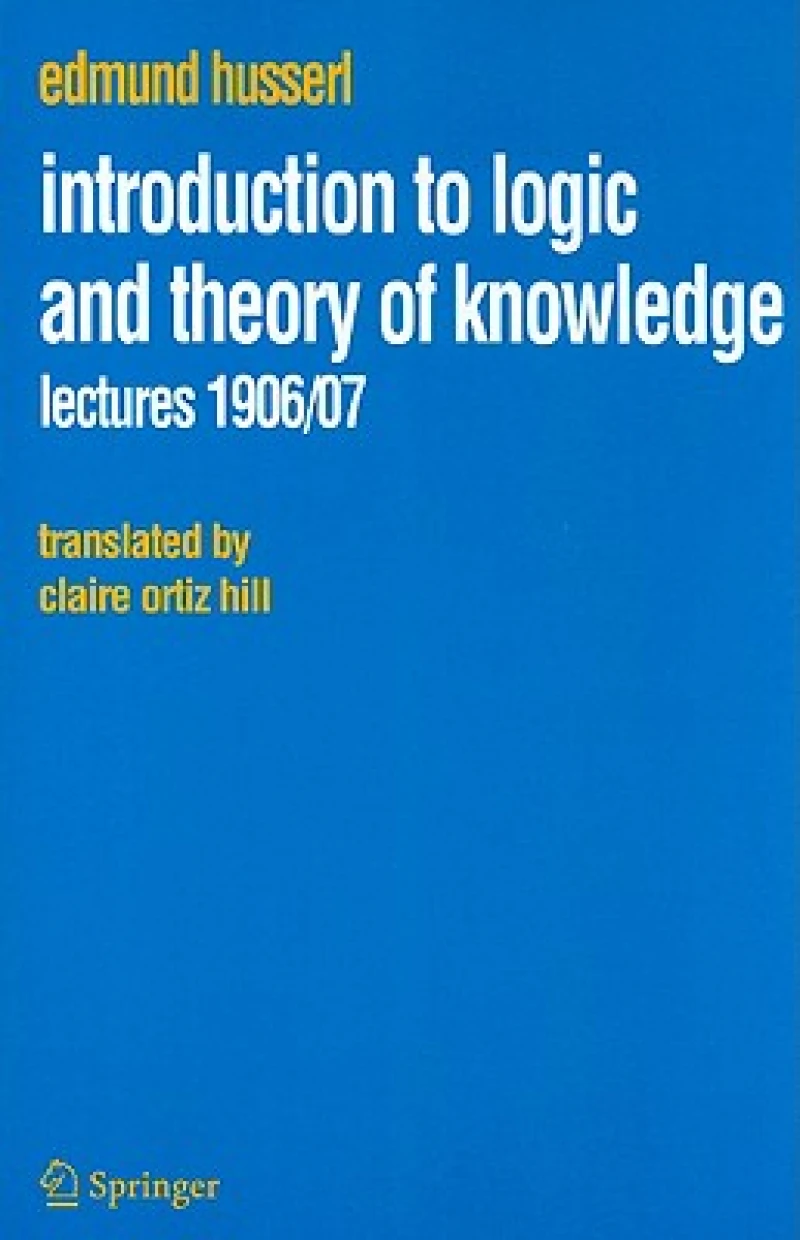 Introduction to Logic and Theory of Knowledge