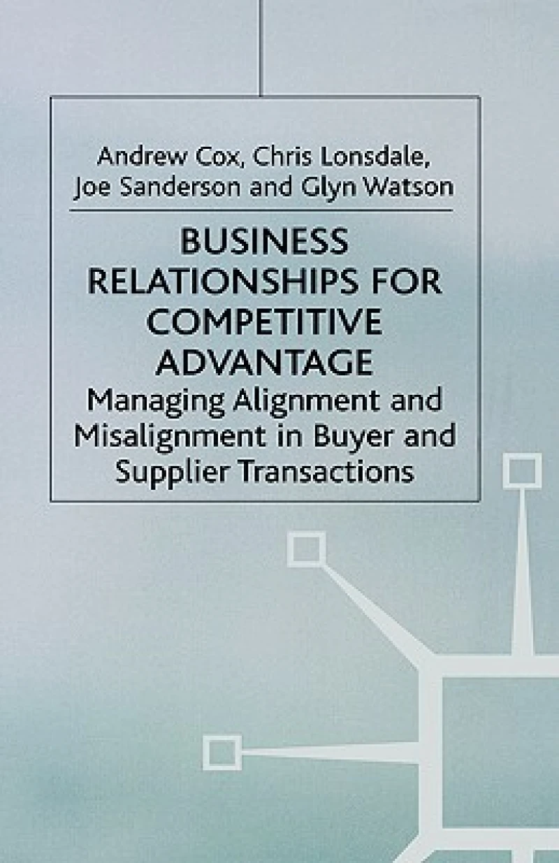 Business Relationships for Competitive Advantage