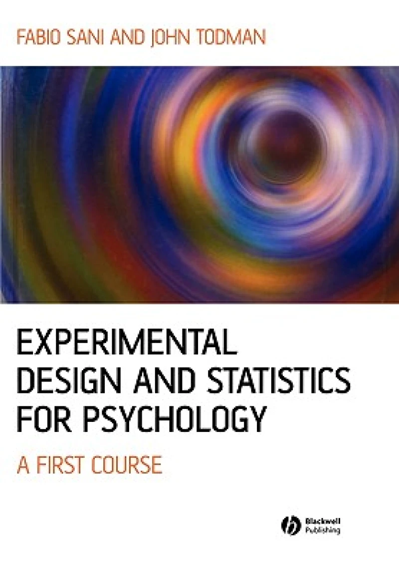 Experimental Design and Statistics for Psychology