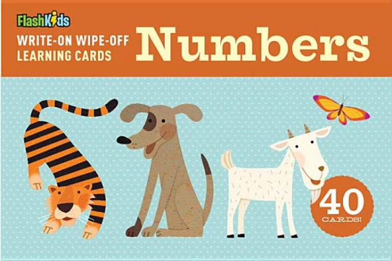 Write-On Wipe-Off Learning Cards: Numbers
