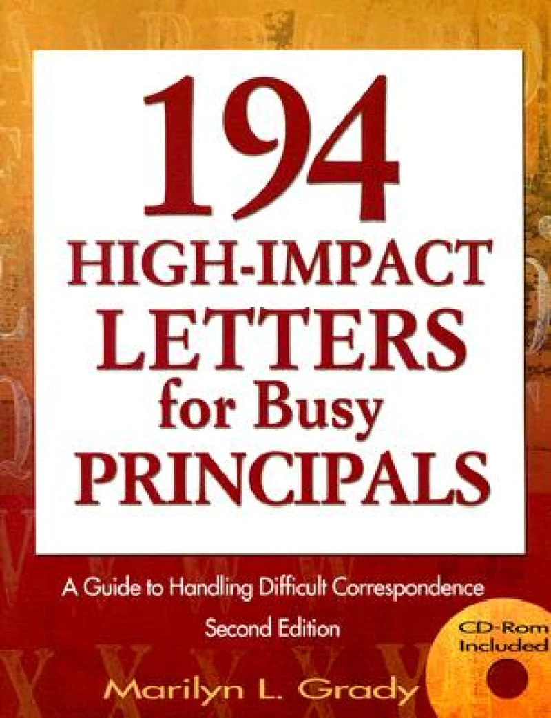 194 High-Impact Letters for Busy Principals
