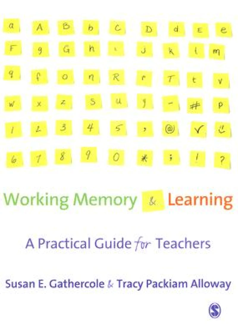 Working Memory and Learning