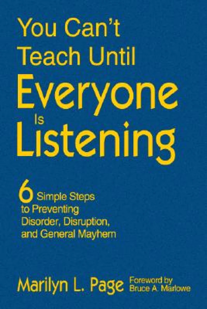 You Can’t Teach Until Everyone Is Listening
