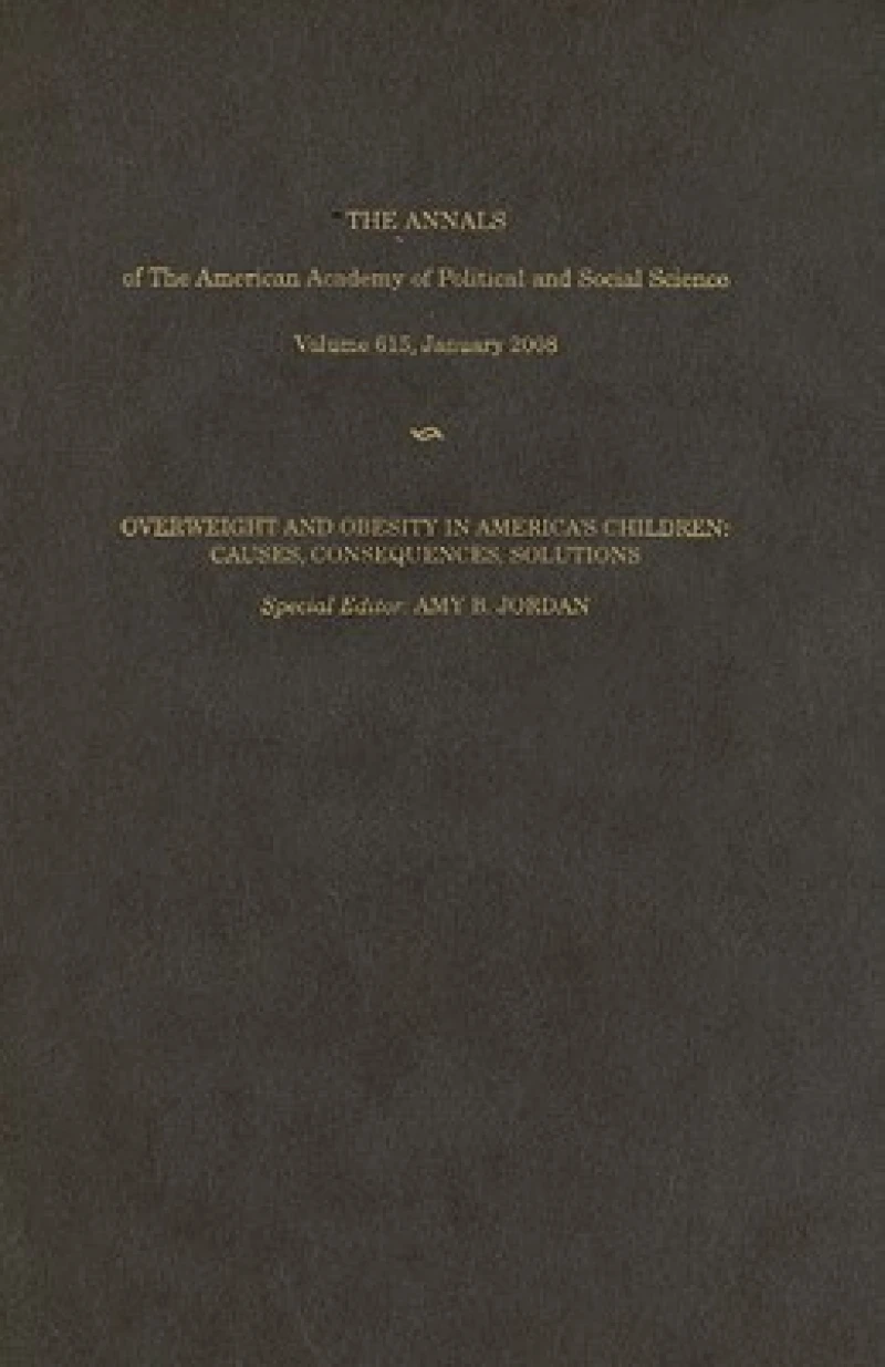 Overweight and Obesity in America’s Children: Causes, Consequences, Solutions