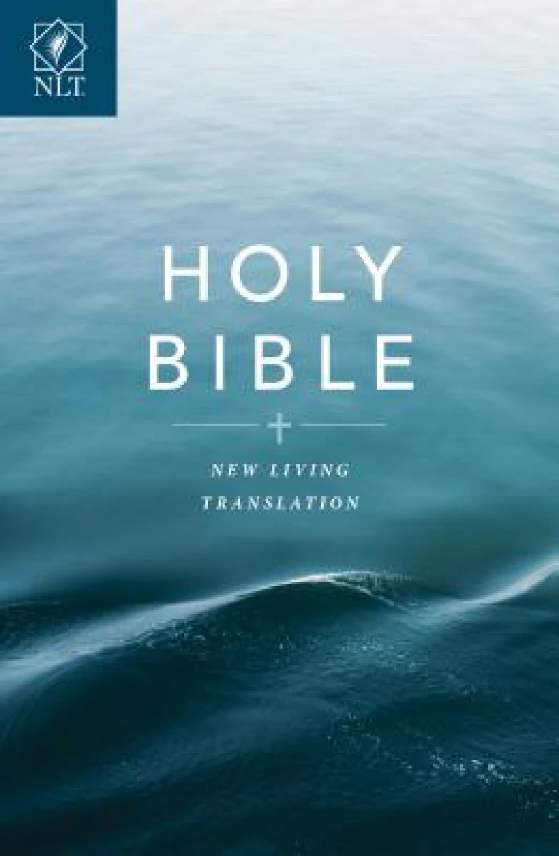 Gift and Award Bible NLT (Softcover, Blue)