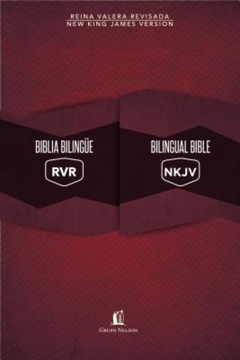 NKJV/RVR, Bilingual Bible, Hardcover / NKJV/RVR Biblia Bilingue, Tapa dura