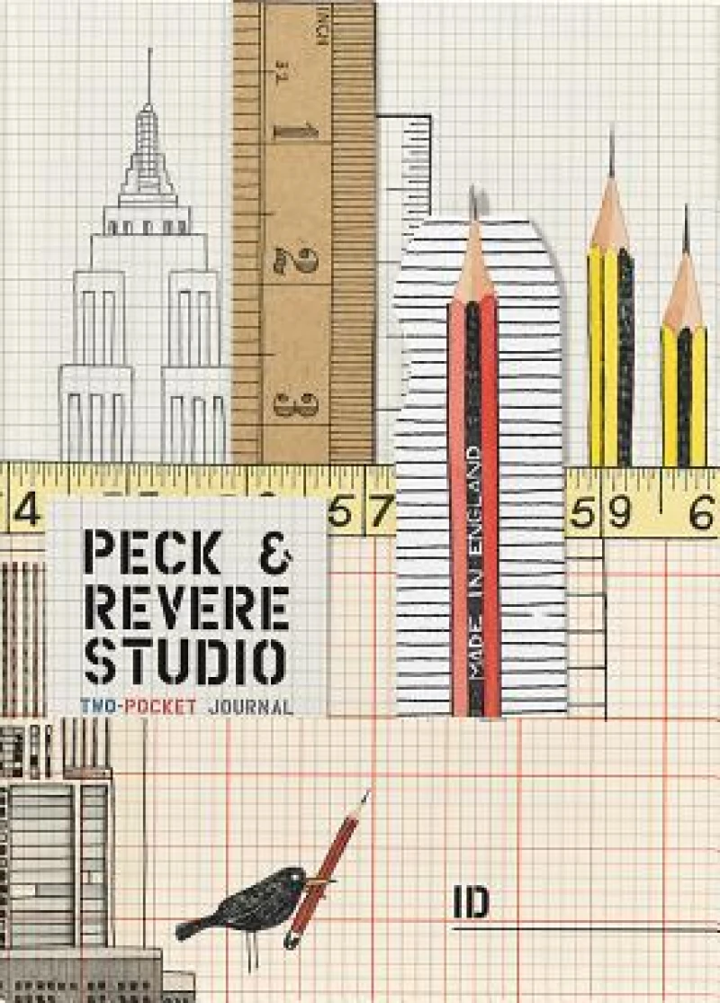 Peck & Revere Studio Two-Pocket Journal