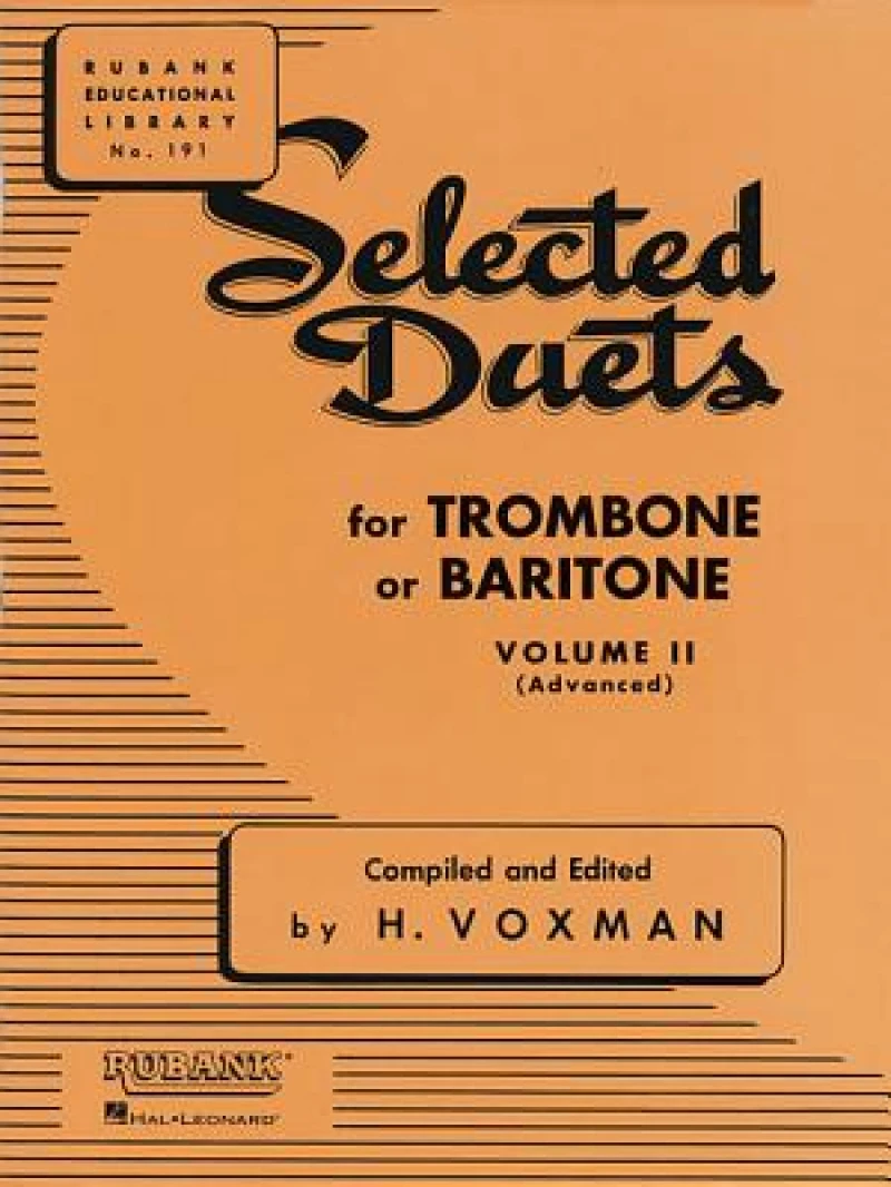 SELECTED DUETS FOR TROMBONE VOL 2