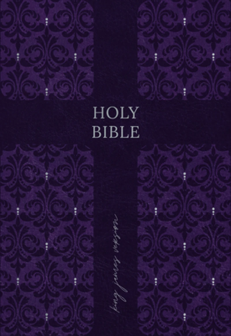 KJV Holy Bible Compact Amethyst