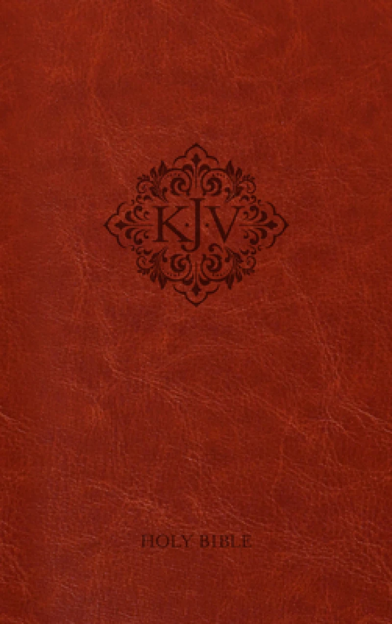 KJV Holy Bible Personal Caramel