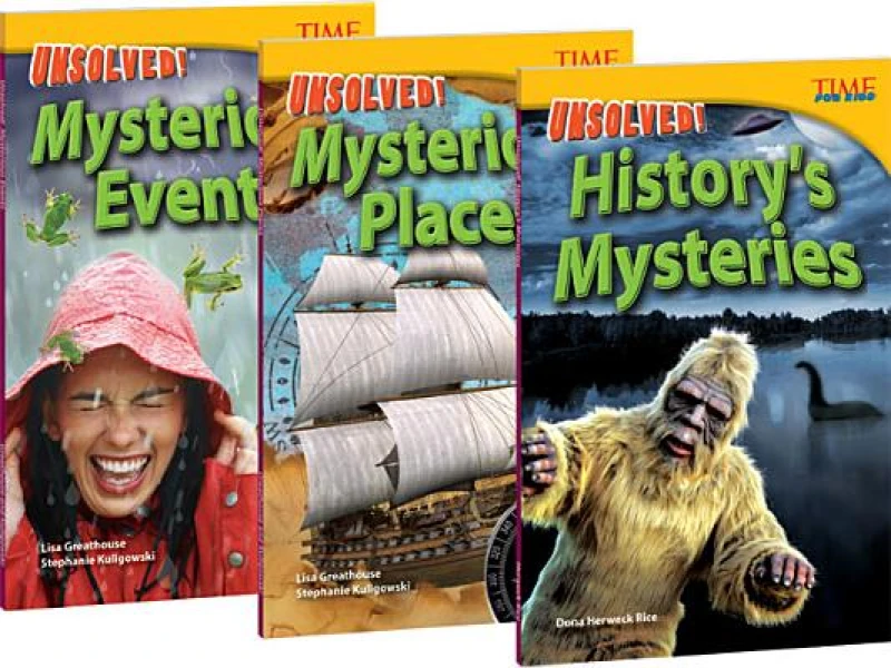 TIME FOR KIDS® Nonfiction Readers Unsolved Mysteries Set of 3