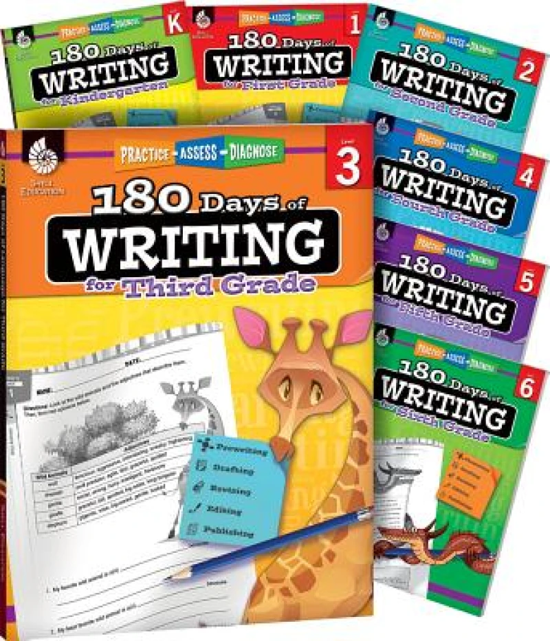 180 Days™: Writing for K-6, 7-Book Set