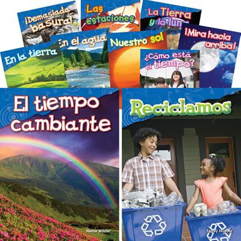 Let''s Explore Earth & Space Science Grades K-1 Spanish, 10-Book Set